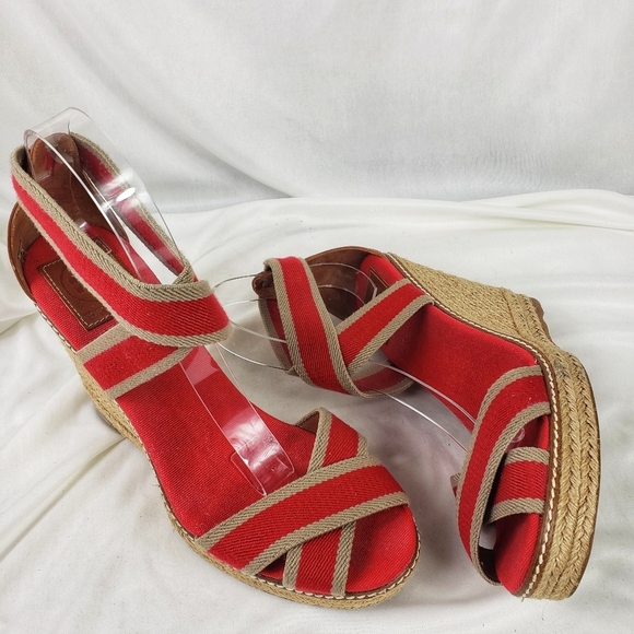 Tory Burch Adonis Espadrille Wedge Sandal - Picture 8 of 12